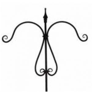 Double Victorian Shepherd Hook 79" SOLD OUT FOR THE SEASON