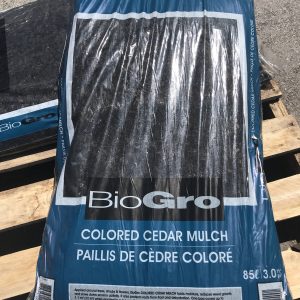 BioGro Black Cedar Mulch - 3 CUFT