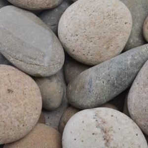 Ornate Beach Pebbles - Tan 2"-3", 18KG