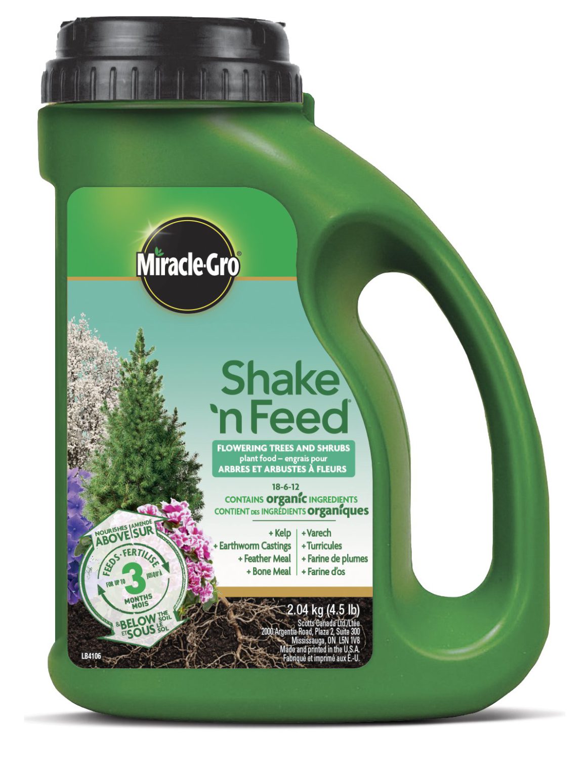 Miracle-Gro® Shake ’n Feed® Flowering Trees & Shrubs Plant Food 18-6-12