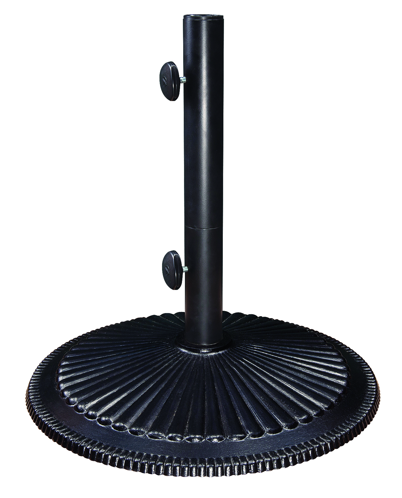 Classic Cast Iron Market Umbrella Base Black TERRA Greenhouses