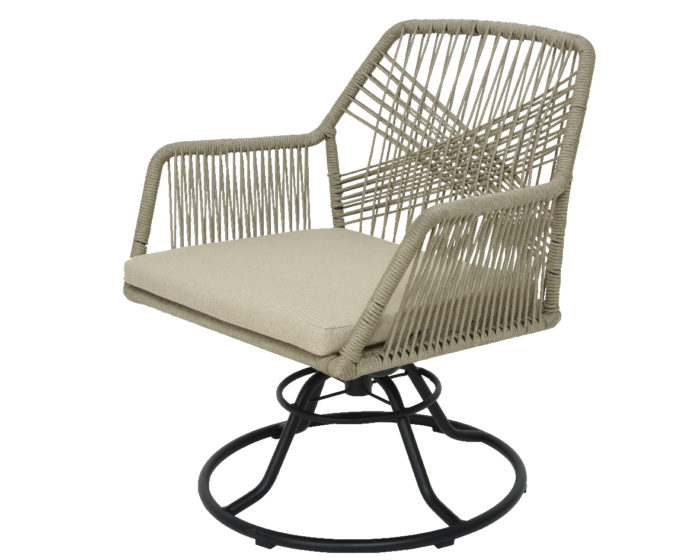 Seville Outdoor Swivel Chair Beige