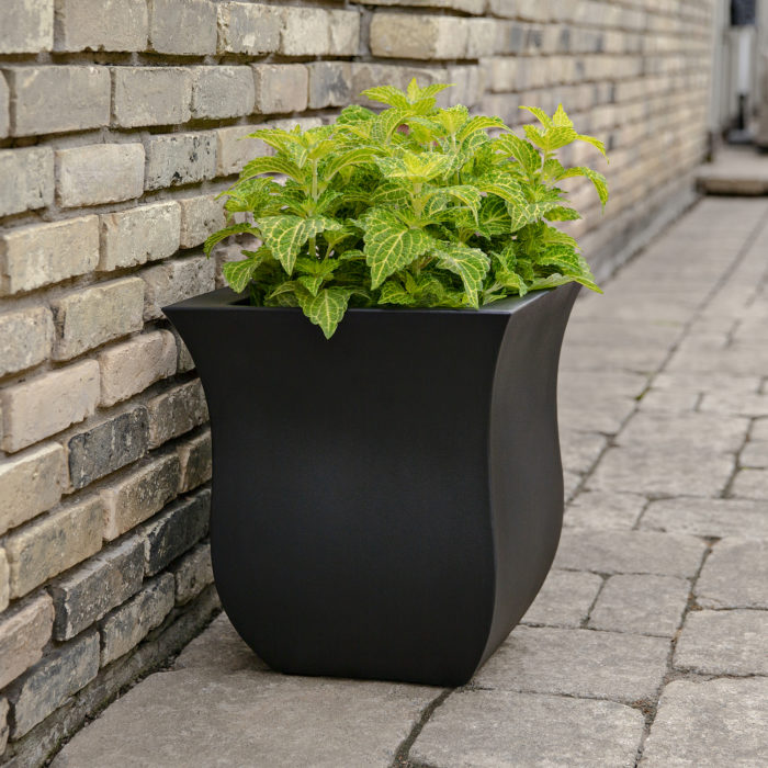 Mayne Valencia 16in Square Planter &#8211; available in four colours &#8211; Online Exclusive