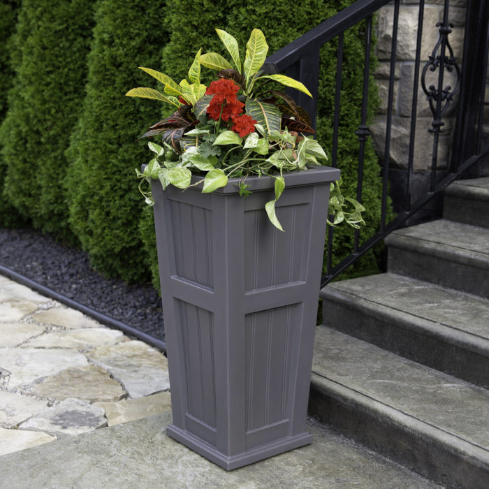 Mayne Cape Cod 32&#8243; Tall Planter &#8211; available in three colours &#8211; Online Exclusive