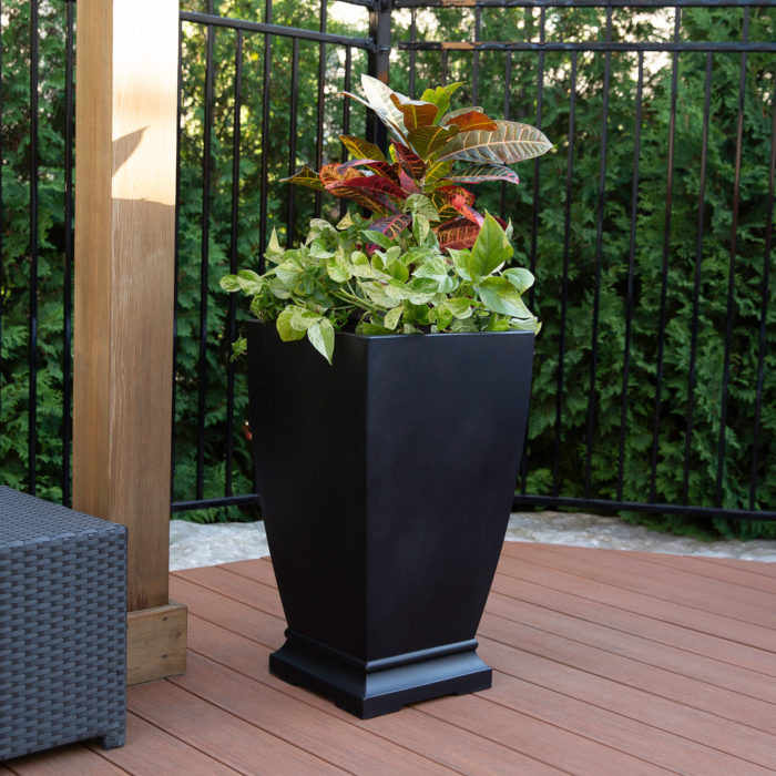 Mayne Acadia 28&#8243; Tall Planter &#8211; available in three colours &#8211; Online Exclusive