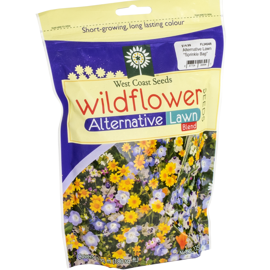 West Coast Seeds Lawn Solutions - Alternative Lawn Wildflower Mix 