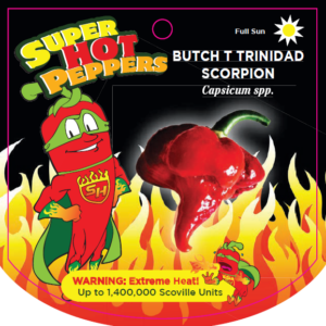 Trinidad Scorpion Butch T - Extreme Hot Pepper (5" pot)