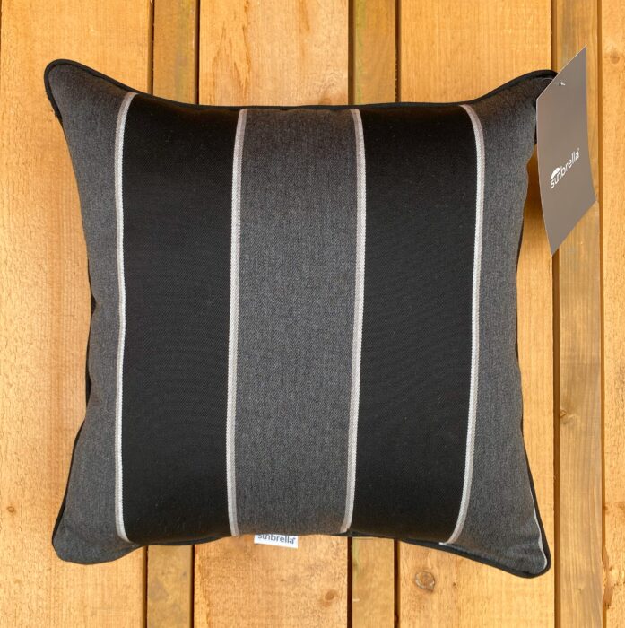 Sunbrella Outdoor Toss Pillow Peytone Granite TERRA Greenhouses