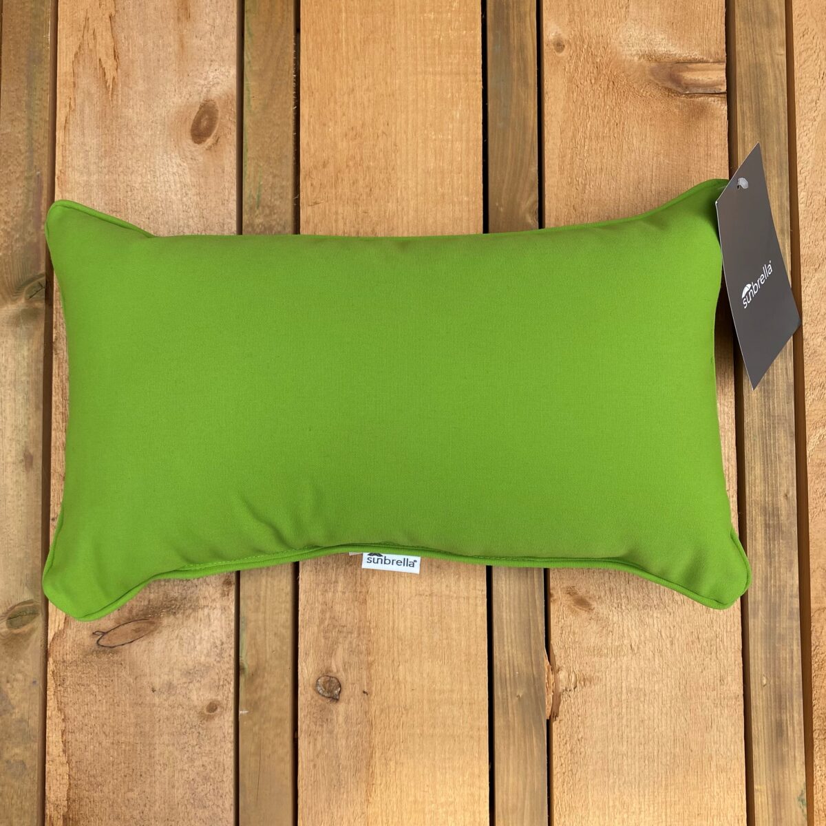 Sunbrella Outdoor Lumbar Toss Pillow Canvas Macaw TERRA Greenhouses