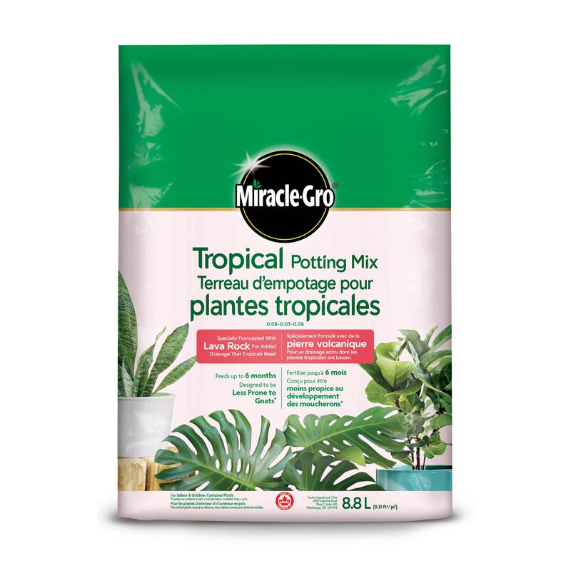 MiracleGro Tropical Potting Mix 8.8L TERRA Greenhouses