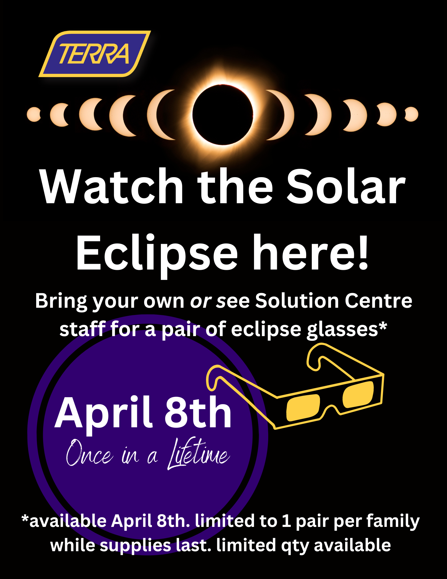 April 8th, 2024 ~ Total Solar Eclipse ☀