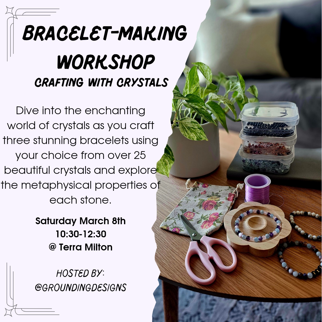 Crafting With Crystals: Bracelet-Making Workshop