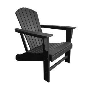 Polywood Adirondack Chair - Black
