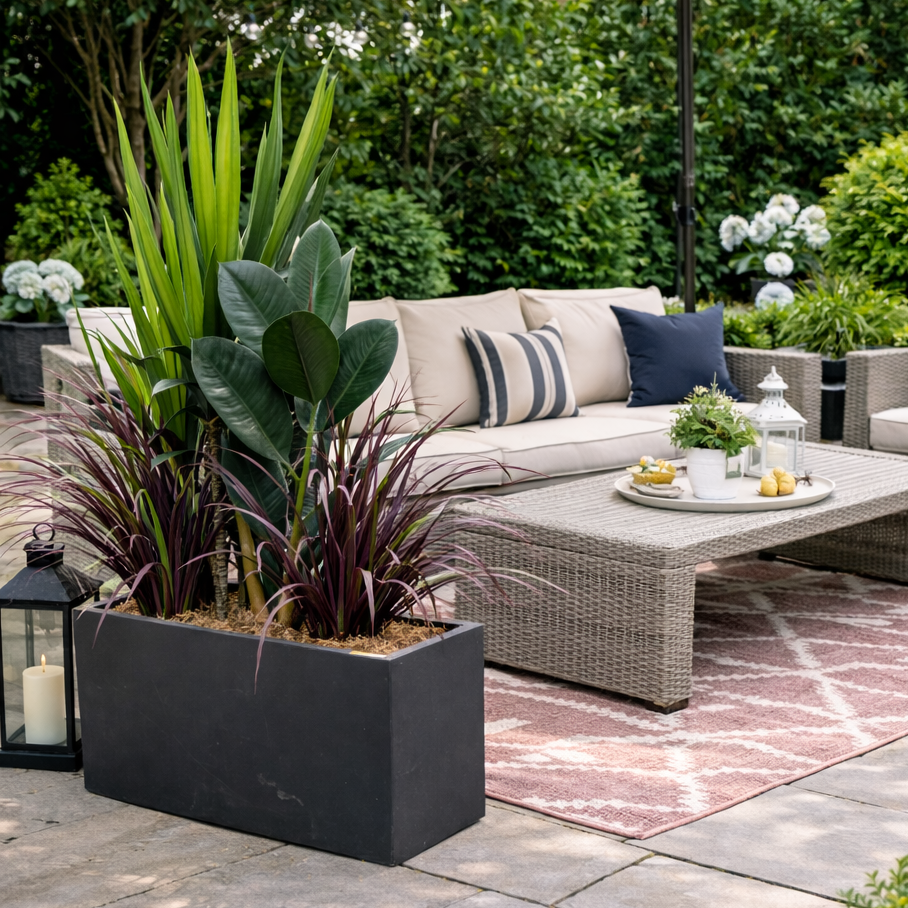 Agave Mix Planter (Artificial)