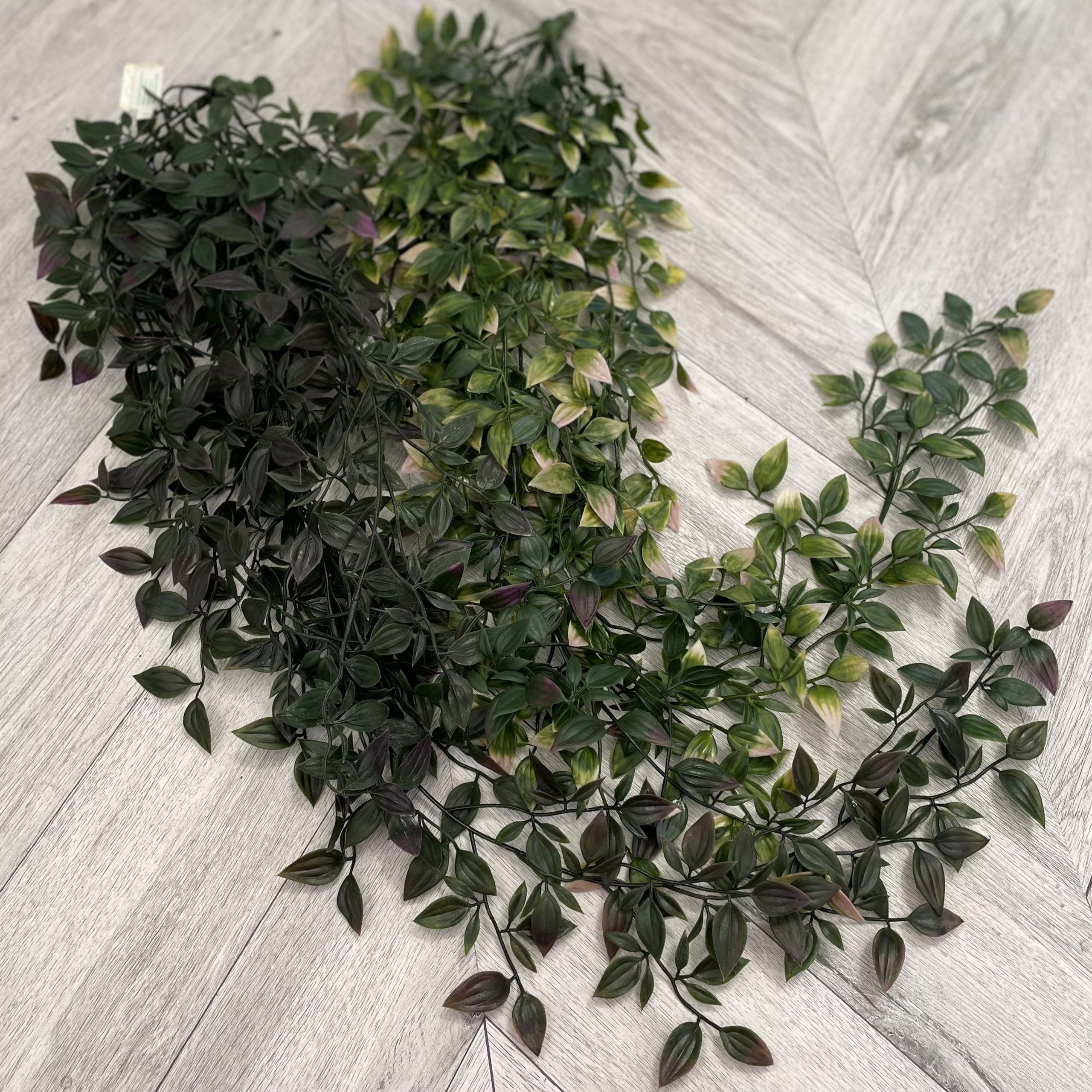 Tradescantia Hanging Bush 33" (Artificial) (available in two colours)