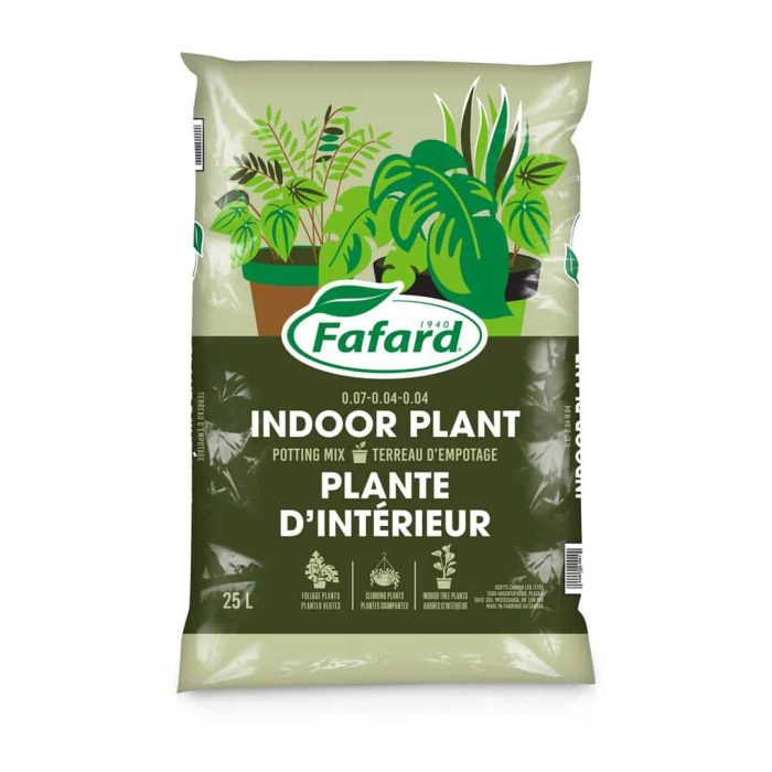 Fafard &#8211; Indoor Plant Potting Mix 25L