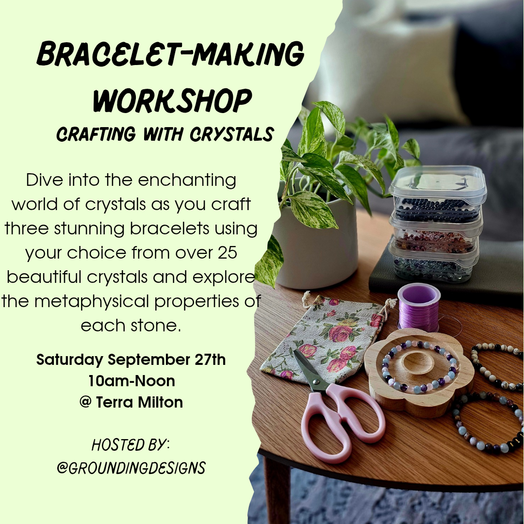 Crafting With Crystals: Bracelet-Making Workshop