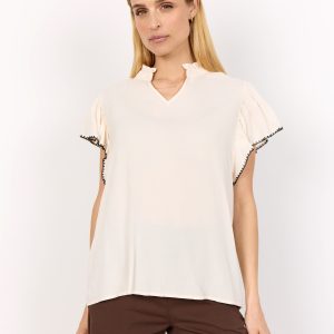 Soya Concept Radia 215 Shortsleeve Blouse (available in two colours)