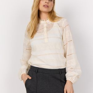 Soya Concept Ava 1 Cotton Lace Blouse