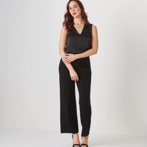 Charlie Paige Wide Leg Ponte Pant