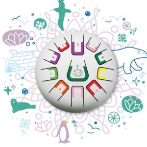 8" Tambu 11 Tones Iceberg Dream