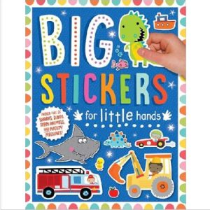 Big Stickers for Little Hands BLUE Sticker Book