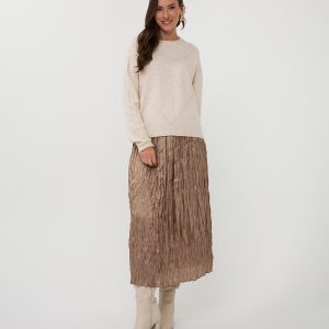 EsQualo Skirt Plisse Changeant (available in two colours)
