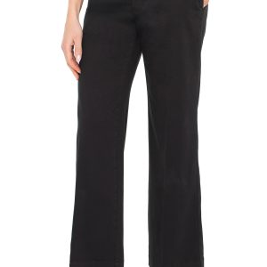 Liverpool Hi-Rise Cinch Waist Wide (Onyx)