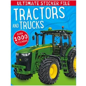 Ultimate Sticker File Tractors and Trucks Paperback Sticker Book