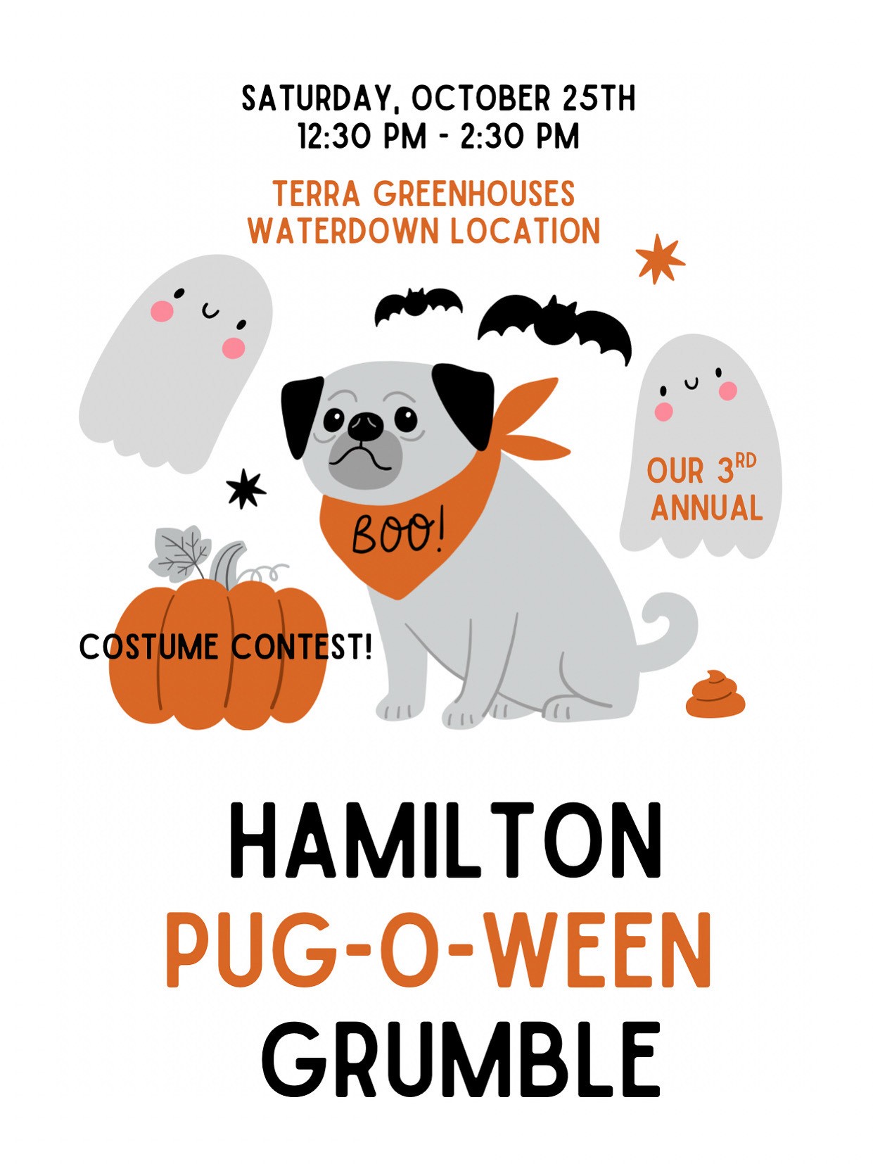 Pug-O-Ween x TERRA Greenhouses
