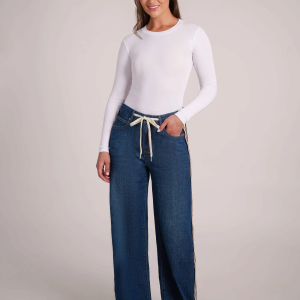 Yoga Jeans Lily Wide High Rise Jean (Carina)