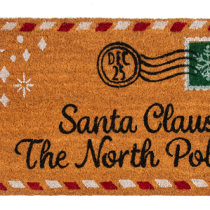 Holiday Doormat - Letter to Santa 30"W x 18"L