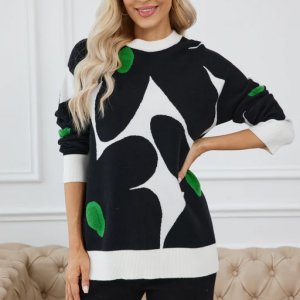 Orange Fashion Marimekko Sweater (available in two colours)