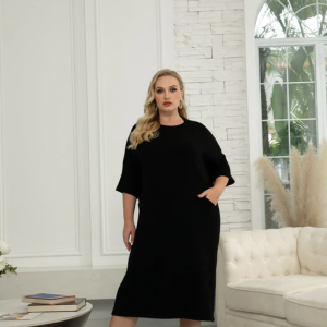 Orange Fashion Madeleine Knit Dress (available in three colours)