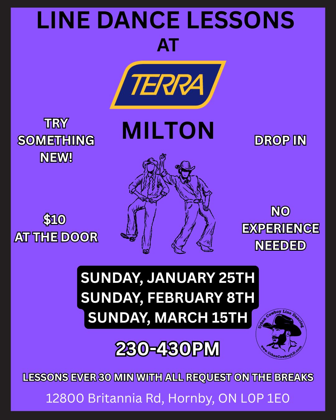 Line Dance Lessons with Urban Cowboy Line Dancing