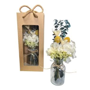 Mini Arrangement in Box - Cream