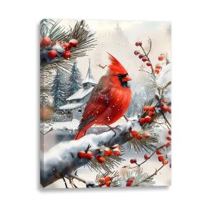 Light Up Canvas Wall Art 12"X16"