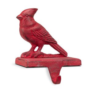 Holiday Decor - Cardinal Stocking Holder