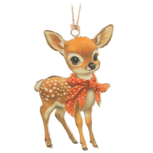 Holiday Ornament - Vintage Fawn 4.5"