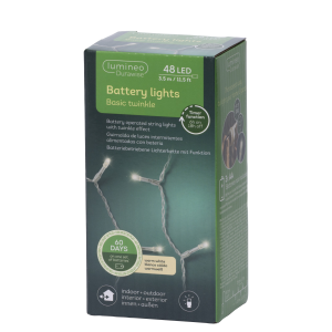 LED Durawise Basic Lights Transparent 11.5 ft