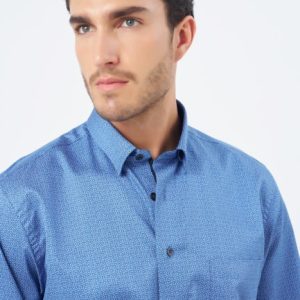 Leo Chavalier Hidden Button Down Shirt (three colours available)