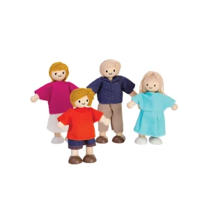 Doll Family Light Skin Tone Blonde Hair