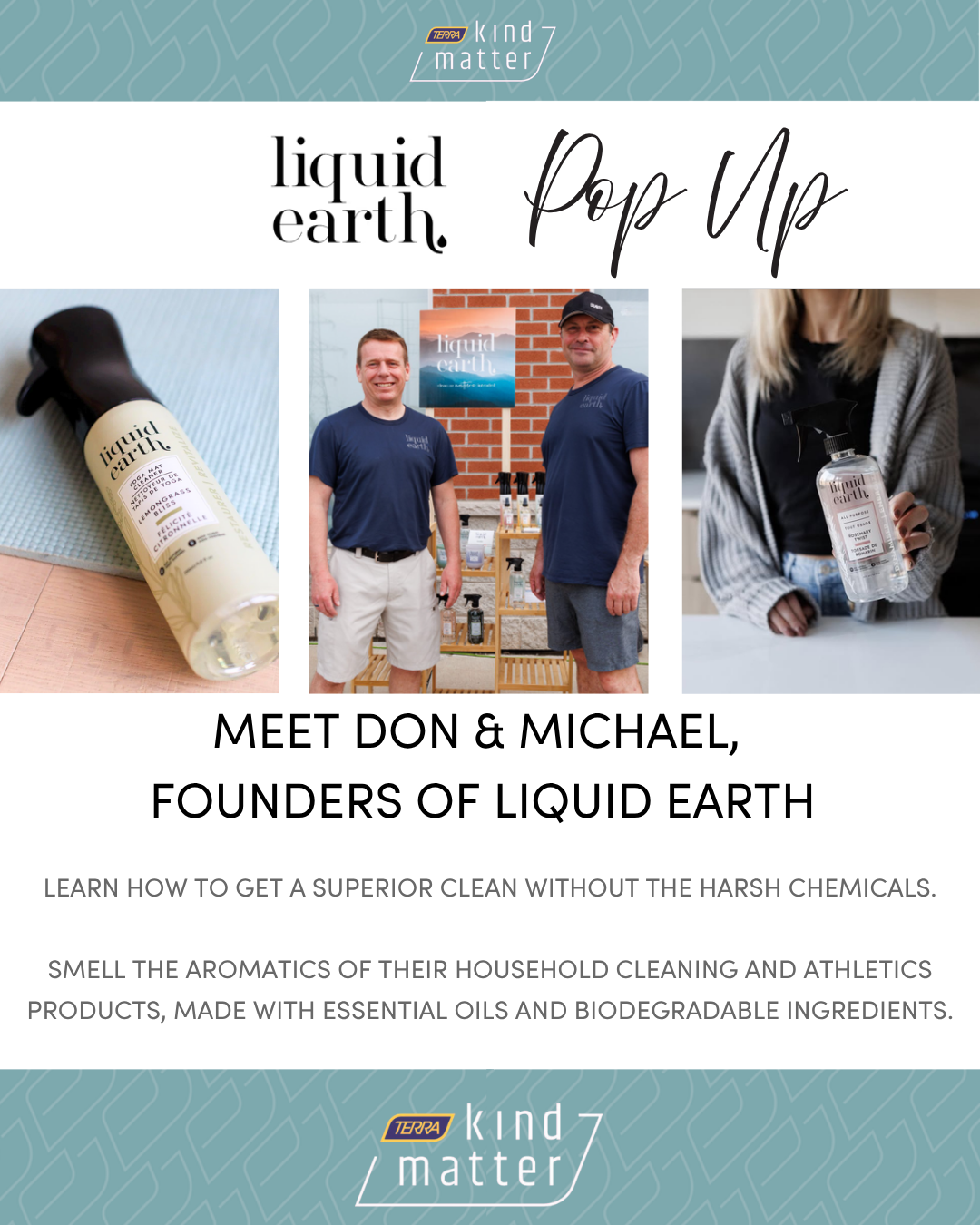 Liquid Earth Pop Up at TERRA Milton