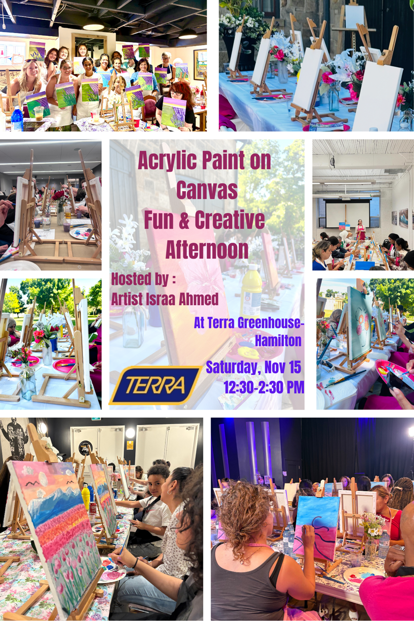 Paint on Canvas TERRA Hamilton