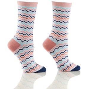Yo Sox - women's crew sock chevron