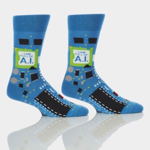 Yo Sox - men's sock full of ai