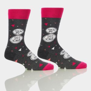 Yo Sox - men's sock time to get shit done
