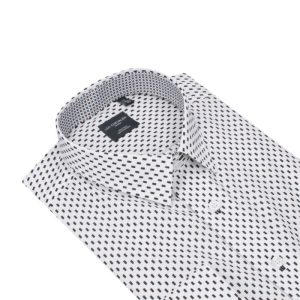 Leo Chavalier non iron sport shirt longsleeve (Solid White)