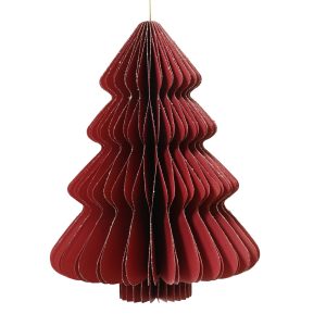 Paper Tree Ornaments - 3 colours & 2 sizes