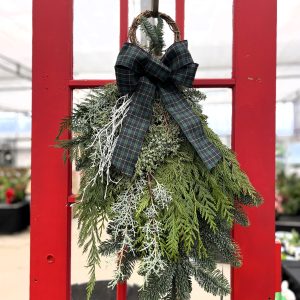 Cascade Falls Evergreen Swag